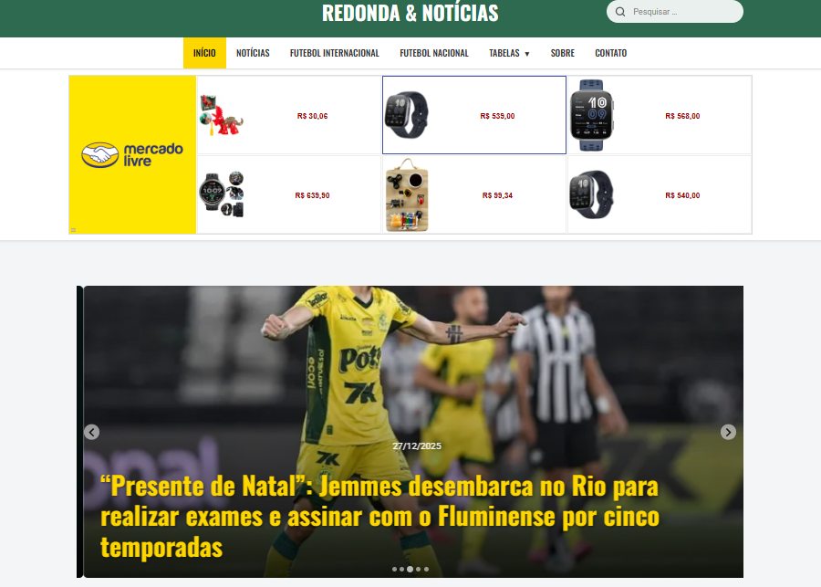 Projeto Redonda e Notícias